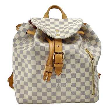 Bags  Louis Vuittondamier Azur Canvas Sperone Backpack Multicolor