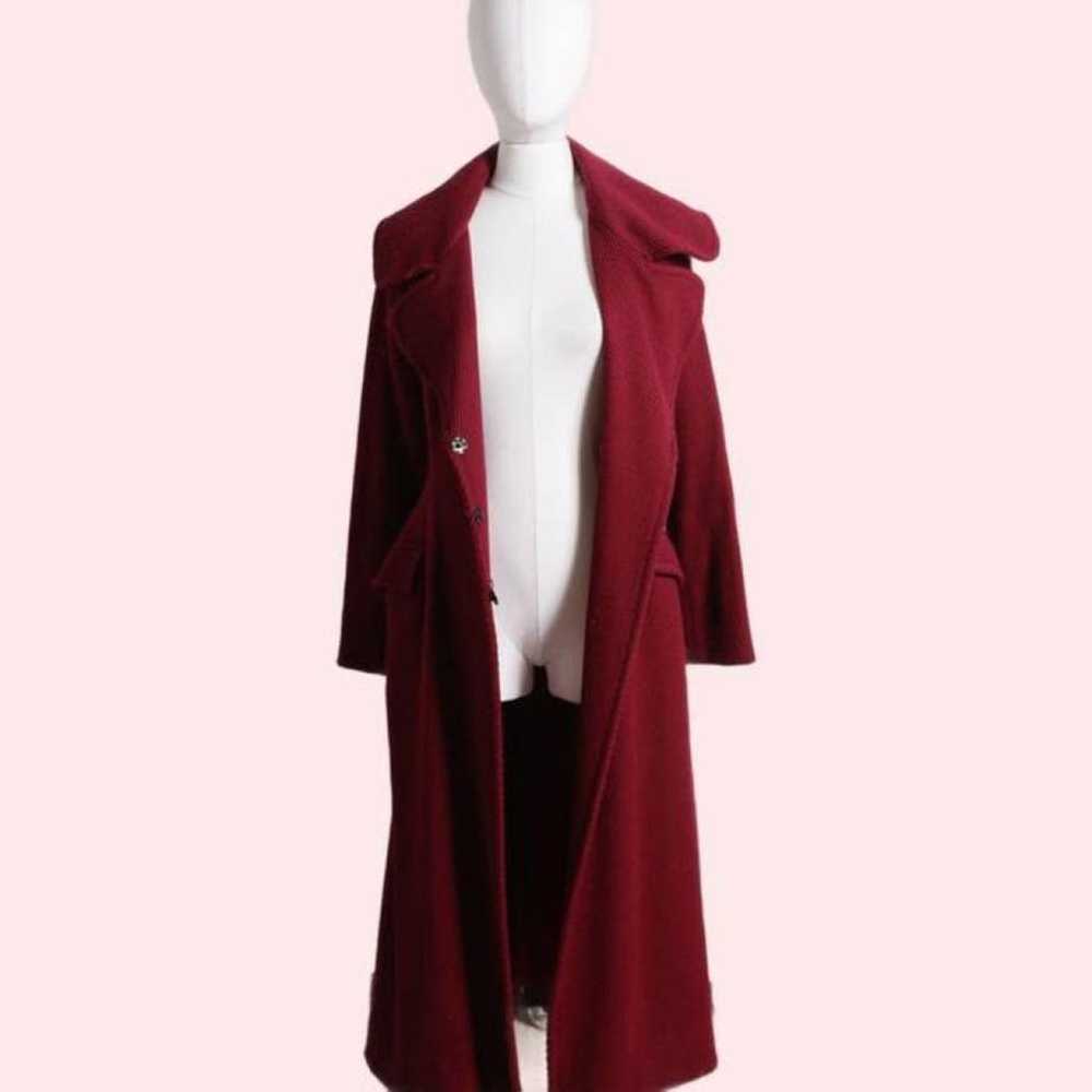 Vivienne Tam Wool trench coat - image 3