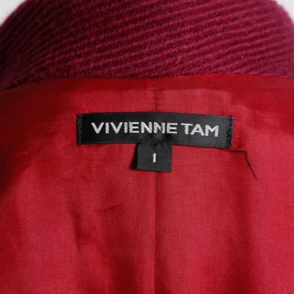 Vivienne Tam Wool trench coat - image 5