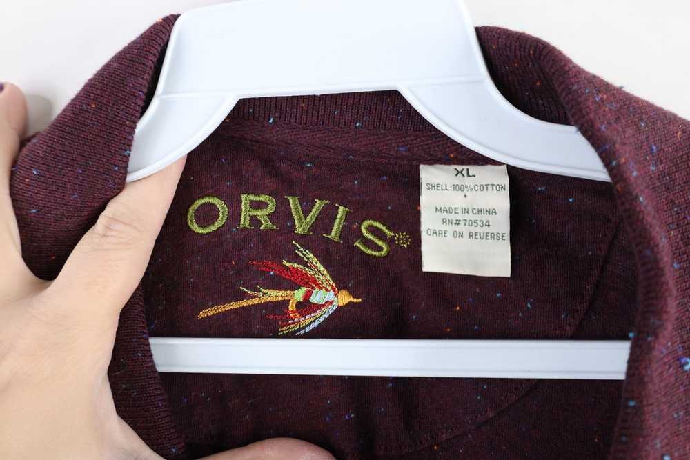 Orvis × Vintage Vintage Orvis Flecked Collared Lo… - image 5