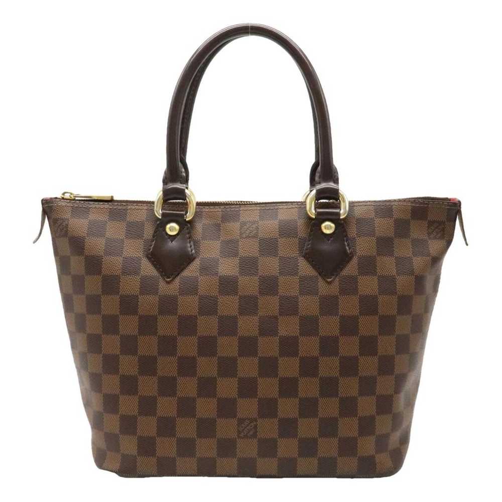 Louis Vuitton Saleya leather handbag - image 1