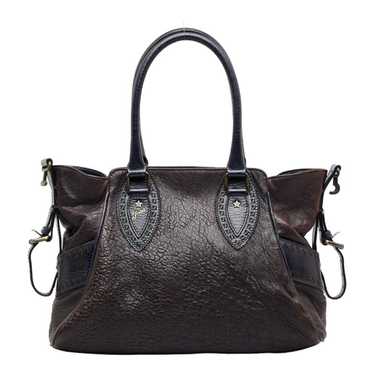 Fendi Fendi Fendi Etnico Leather Handbag Tote Bro… - image 1