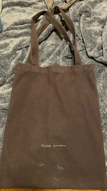 Rick Owens Rick Owens Dark Brown Mainline Tote Bag