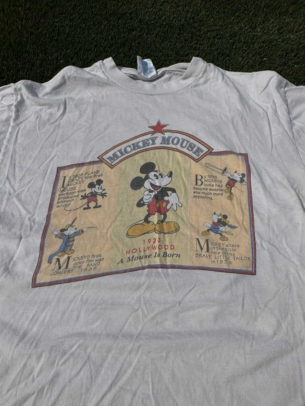 Hanes × Streetwear × Vintage Vintage Mickey Mouse… - image 1