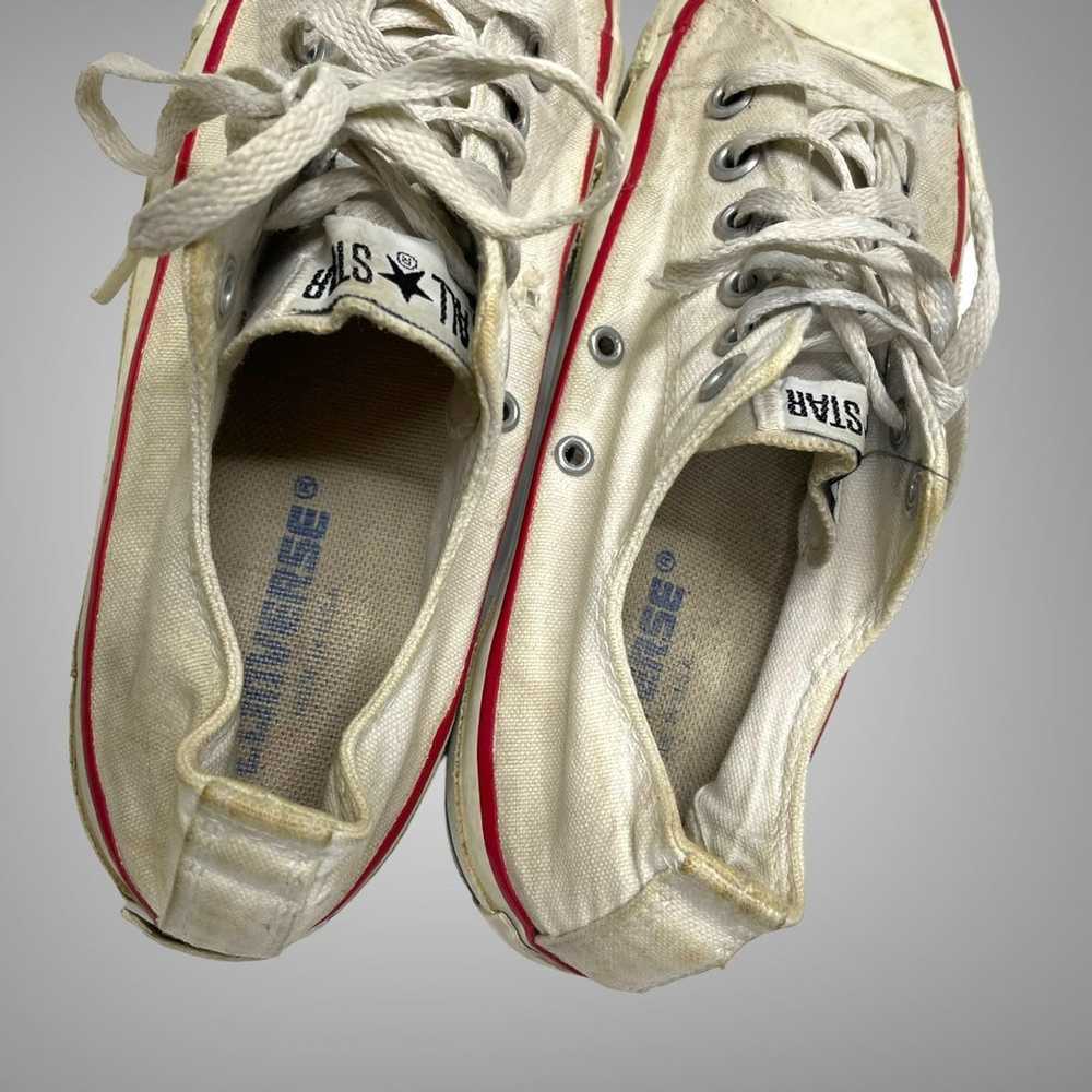 Converse × Vintage Vintage 1980s converse low top… - image 3