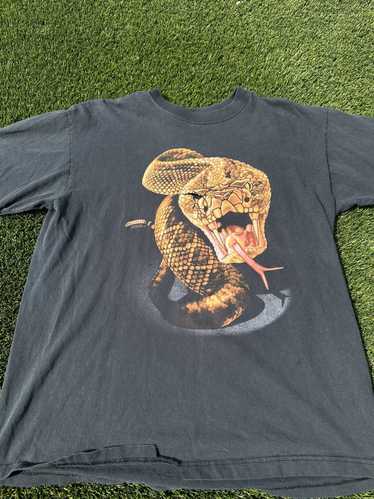 Anvil × Vintage Rattlesnake Animal Tee