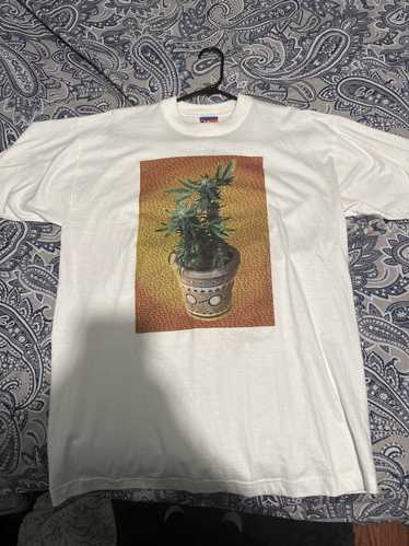 Streetwear × Vintage Cannabis plant T-shirt