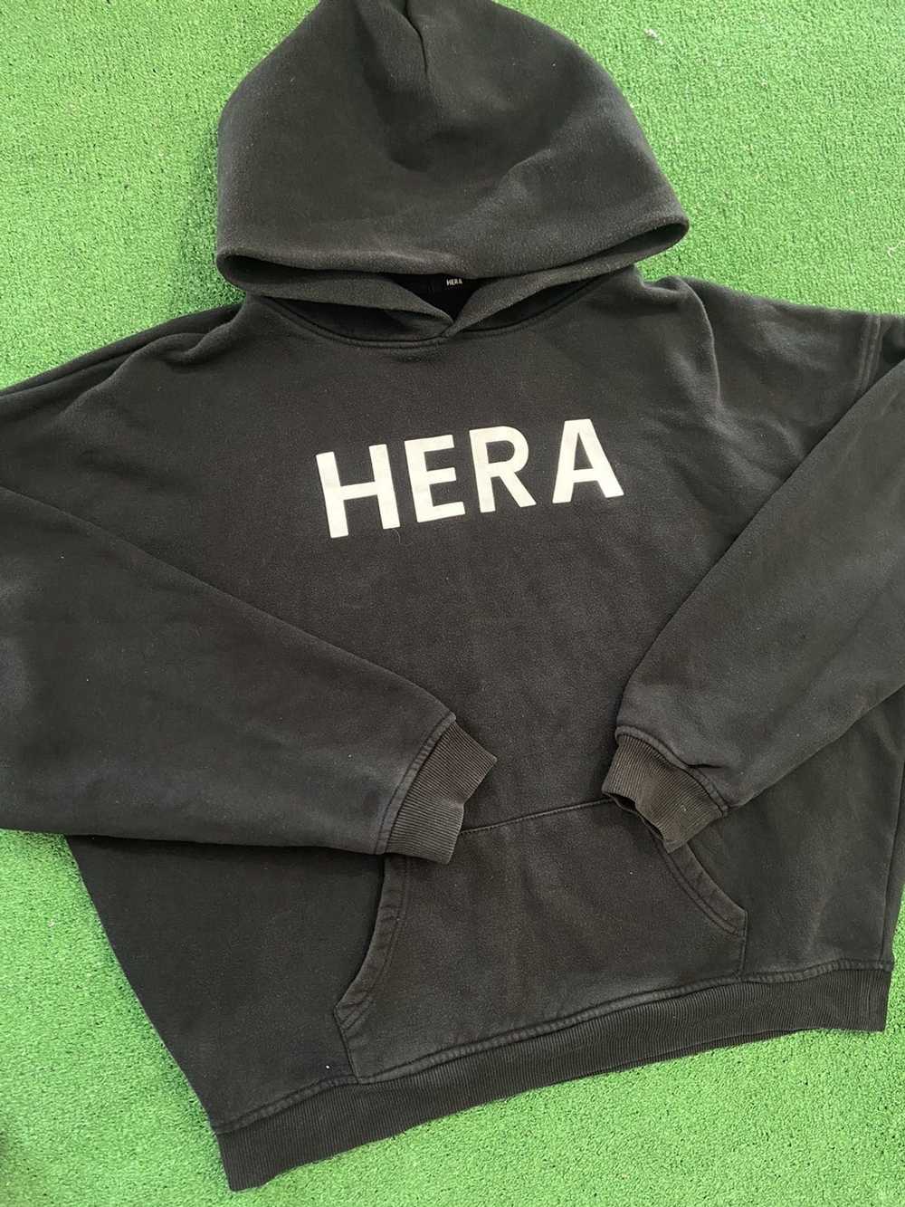 Designer × Vintage Boxy hoodie hera black - image 2