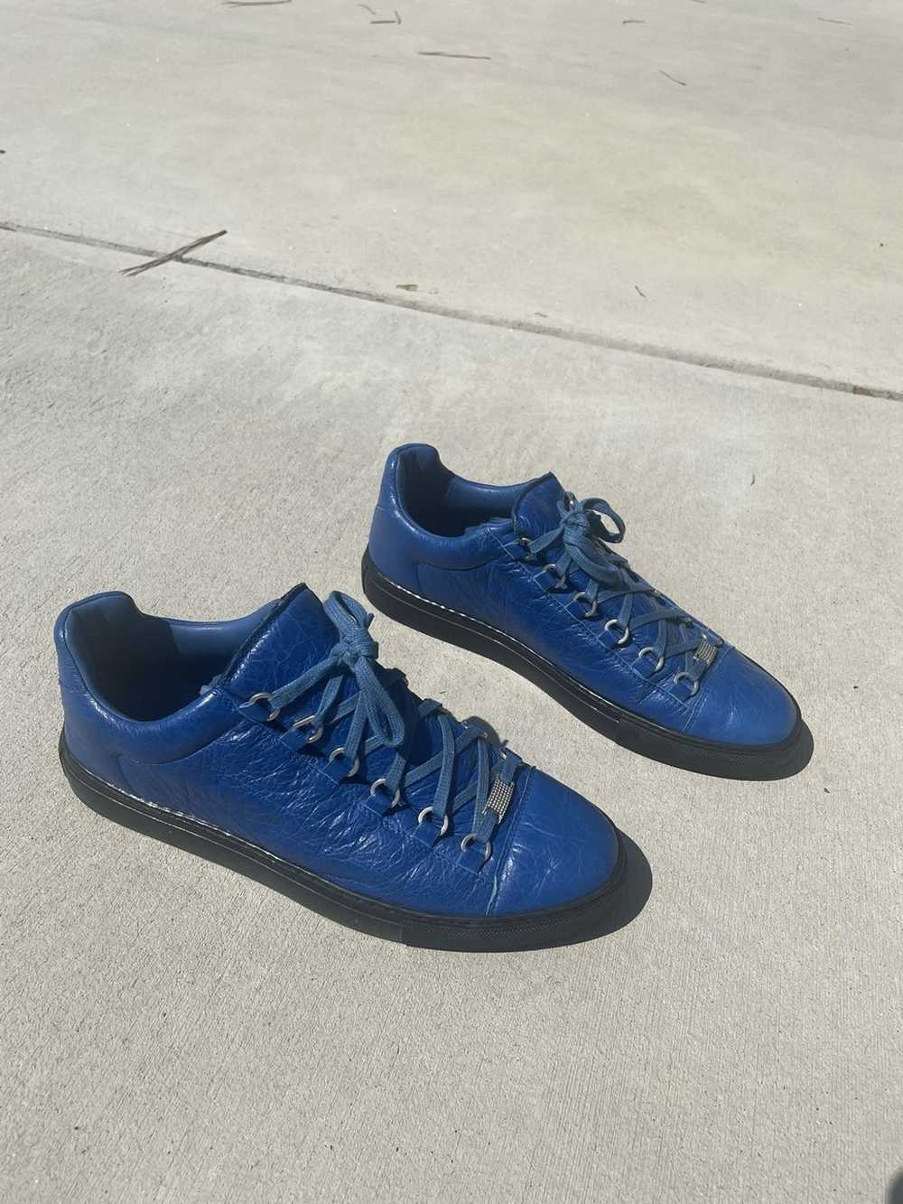 Balenciaga Low top Balenciaga Arena Creased Leath… - image 4