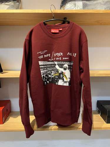 Supreme Supreme x anti hero crewneck