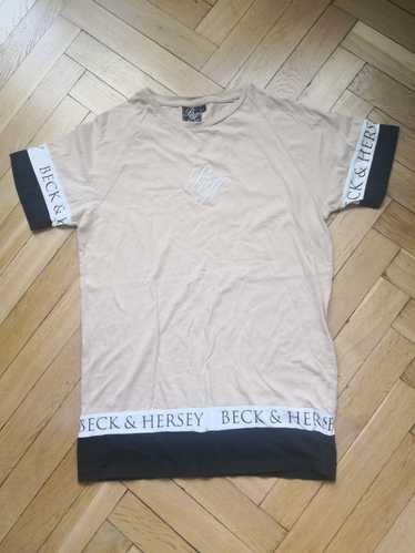 Beck & Hersey cotton tshirt with logo name