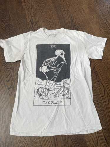 Rude (Hot Topic) Tarot Card Bird Skeleton Shirt