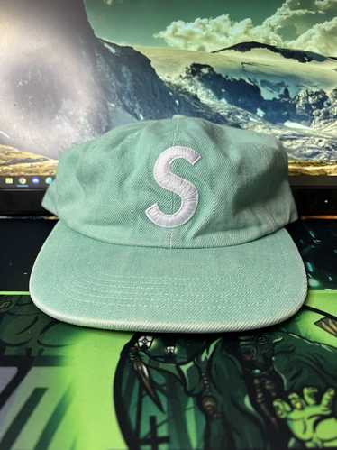 Supreme New Era Box Logo Leather Visor Cap - Green – Grails SF