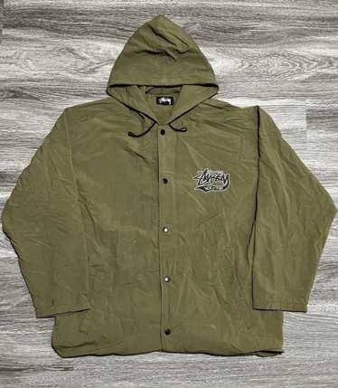 vintage 90s stussy jacket windbreaker - Gem