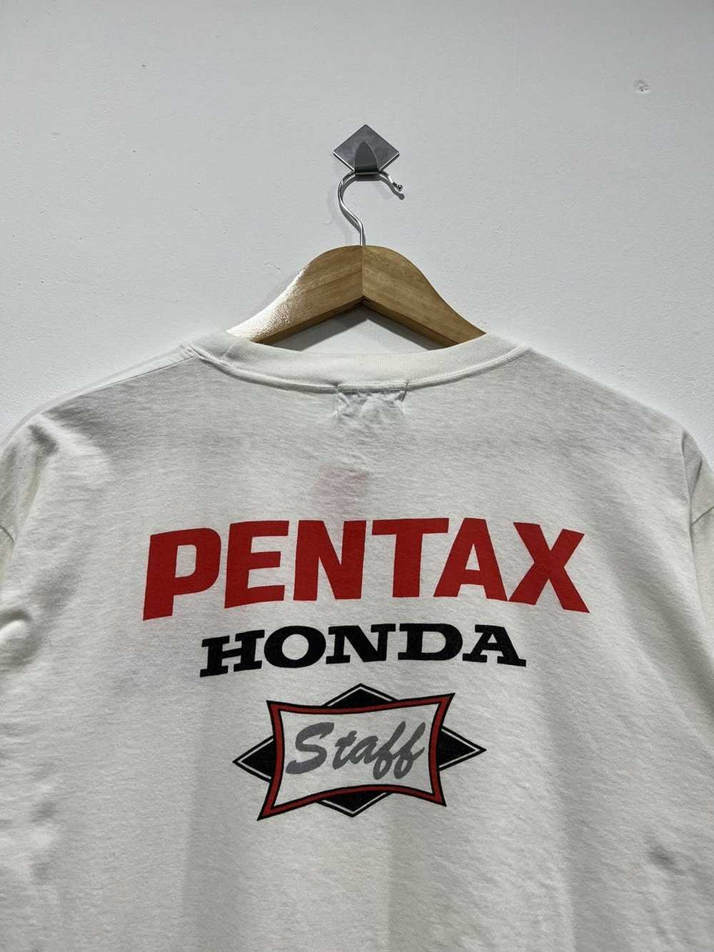 Honda × Vintage Vintage 80s Honda Pentax Racing T… - image 2