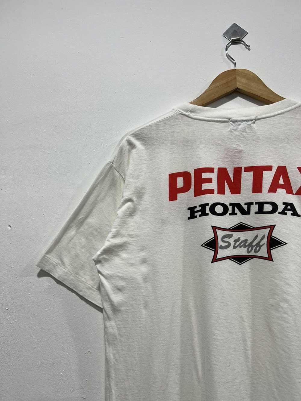 Honda × Vintage Vintage 80s Honda Pentax Racing T… - image 5