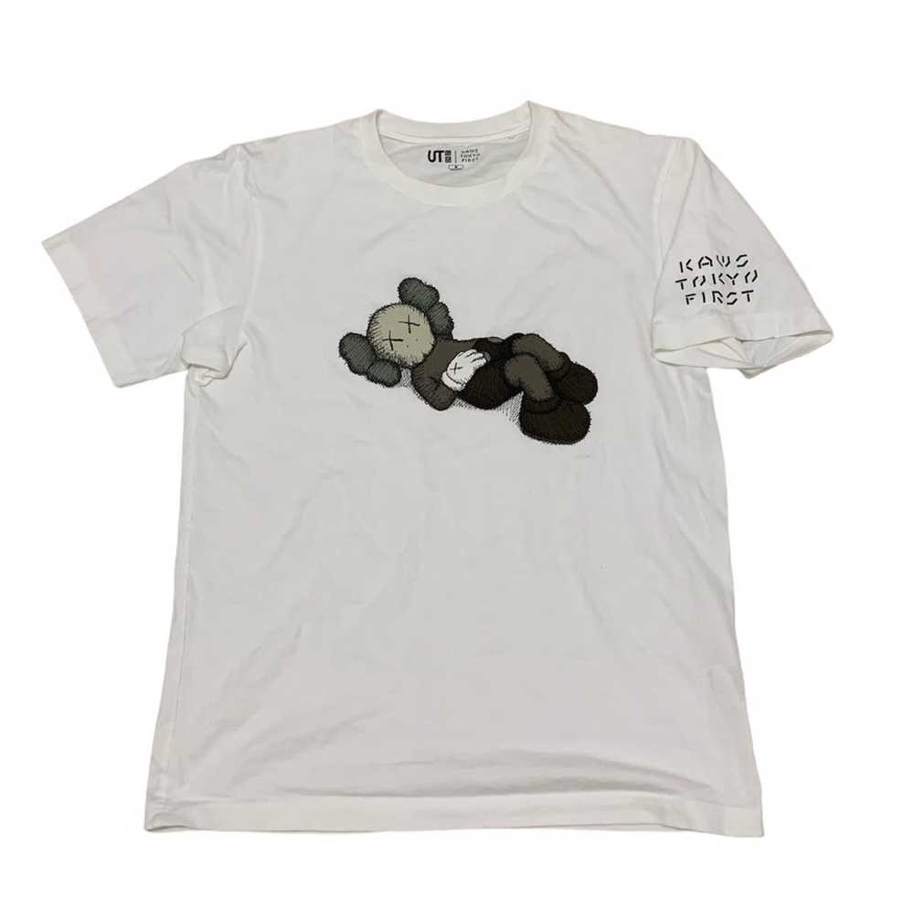 Kaws Kaws Tokyo first x Ut Japan white tee - image 1