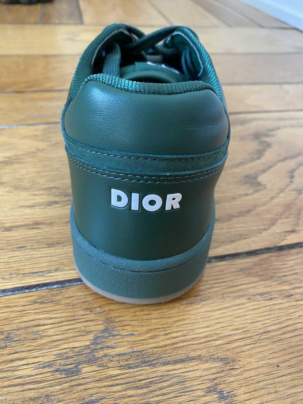 Dior Dior World Tour B27 Green Low Top Oblique Sn… - image 9