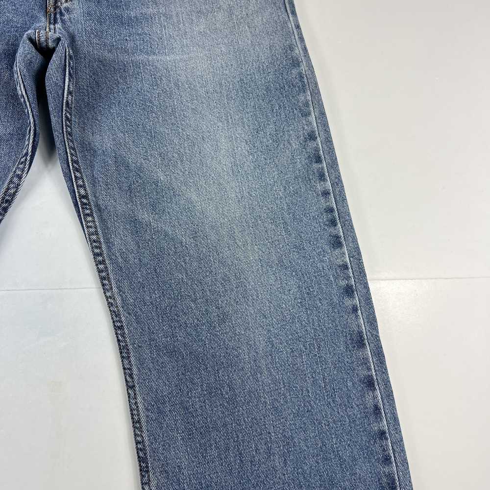 Levi's Levi's Jeans 505 Straight Blue Faded Whisk… - image 3