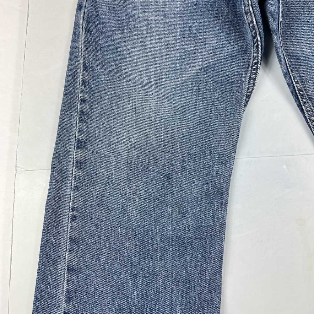 Levi's Levi's Jeans 505 Straight Blue Faded Whisk… - image 4