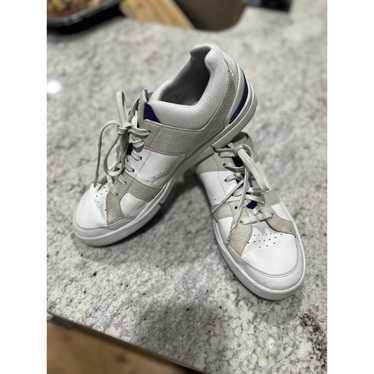 On Cloud Women’s Shoes The Roger Advantage . White/Rose. Size 8.5