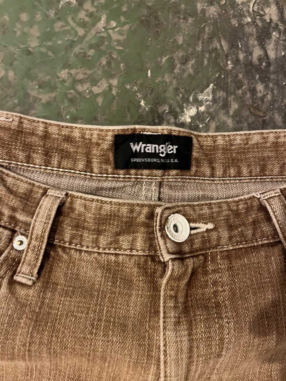 Distressed Denim × Vintage × Wrangler Bootcut Bob… - image 2