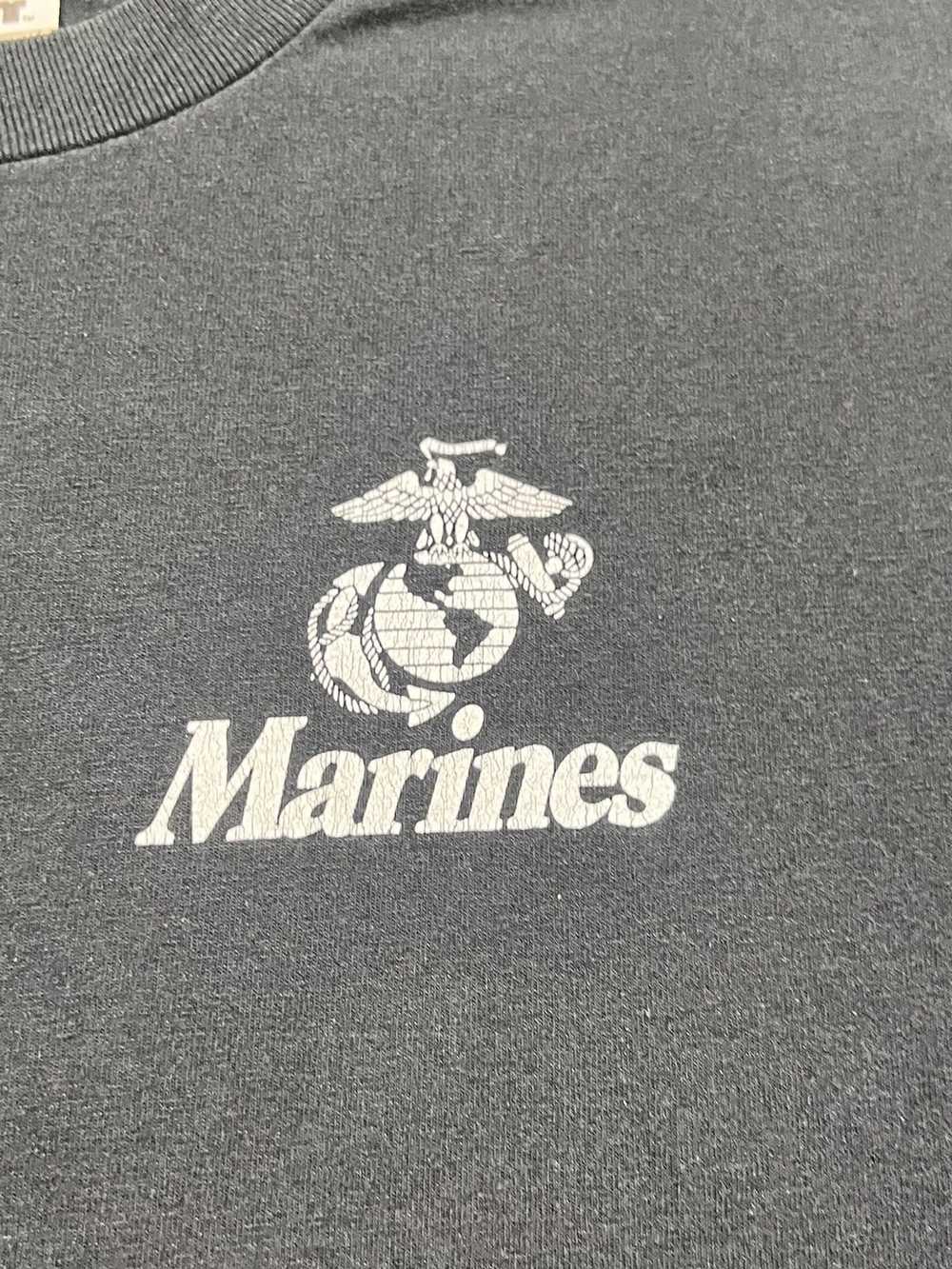 Military × Vintage Y2k Marines Tee - image 5