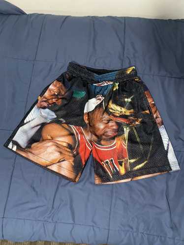 Hype × Streetwear Michael Jordan mesh shorts
