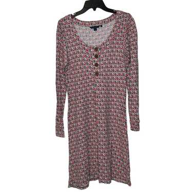 Boden Boden Plus Size Geo Long Sleeve Button Shir… - image 1