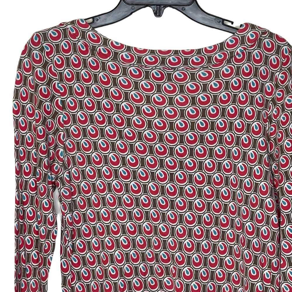 Boden Boden Plus Size Geo Long Sleeve Button Shir… - image 7