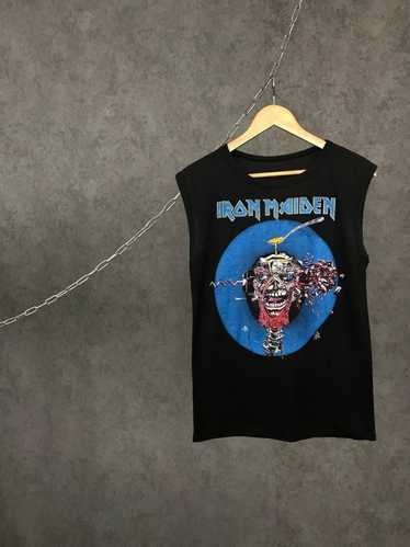Band Tees × Iron Maiden × Vintage Iron Maiden 199… - image 1