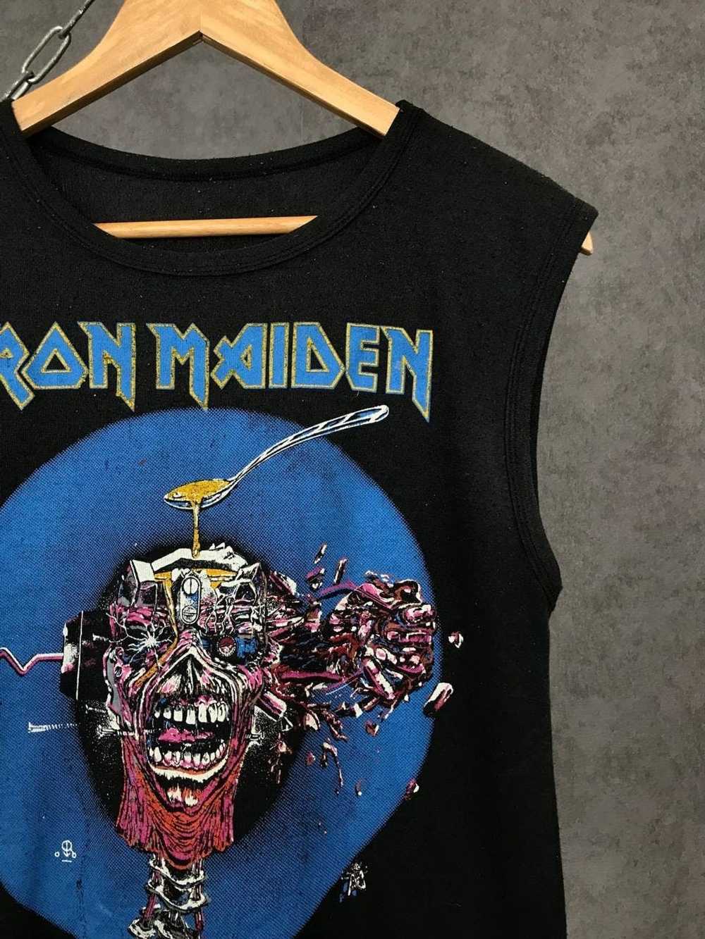 Band Tees × Iron Maiden × Vintage Iron Maiden 199… - image 3