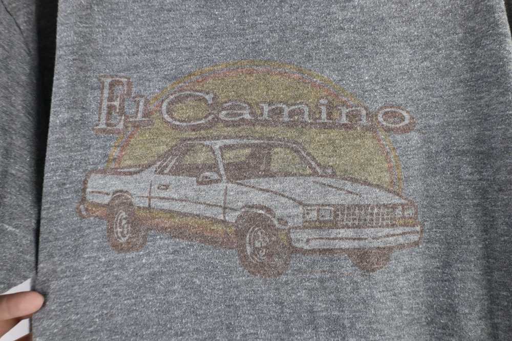 Vintage Retro El Camino Car Jersey Knit Short Sle… - image 4