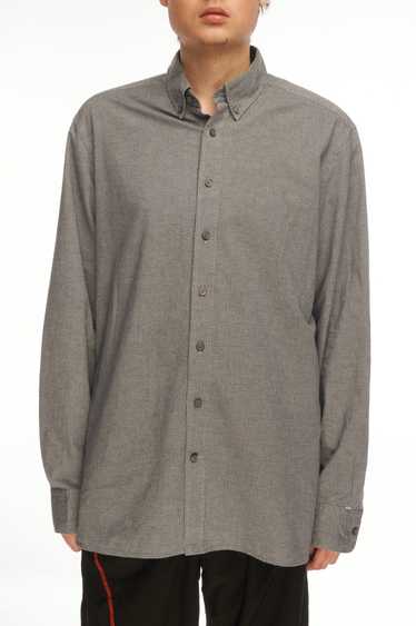 Hackett HACKETT London Shirt Gray Cotton Men's