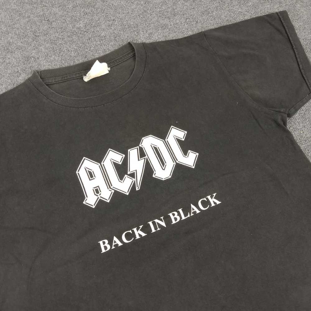 Ac/Dc × Rock T Shirt × Vintage ACDC Back In Black… - image 2