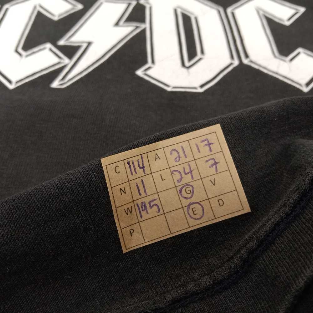 Ac/Dc × Rock T Shirt × Vintage ACDC Back In Black… - image 7