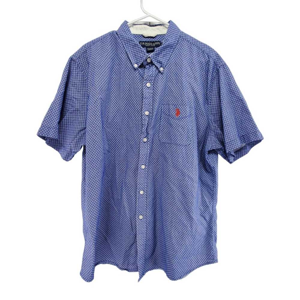 U.S. Polo Assn. US Polo Assn Button Down Short Sl… - image 1