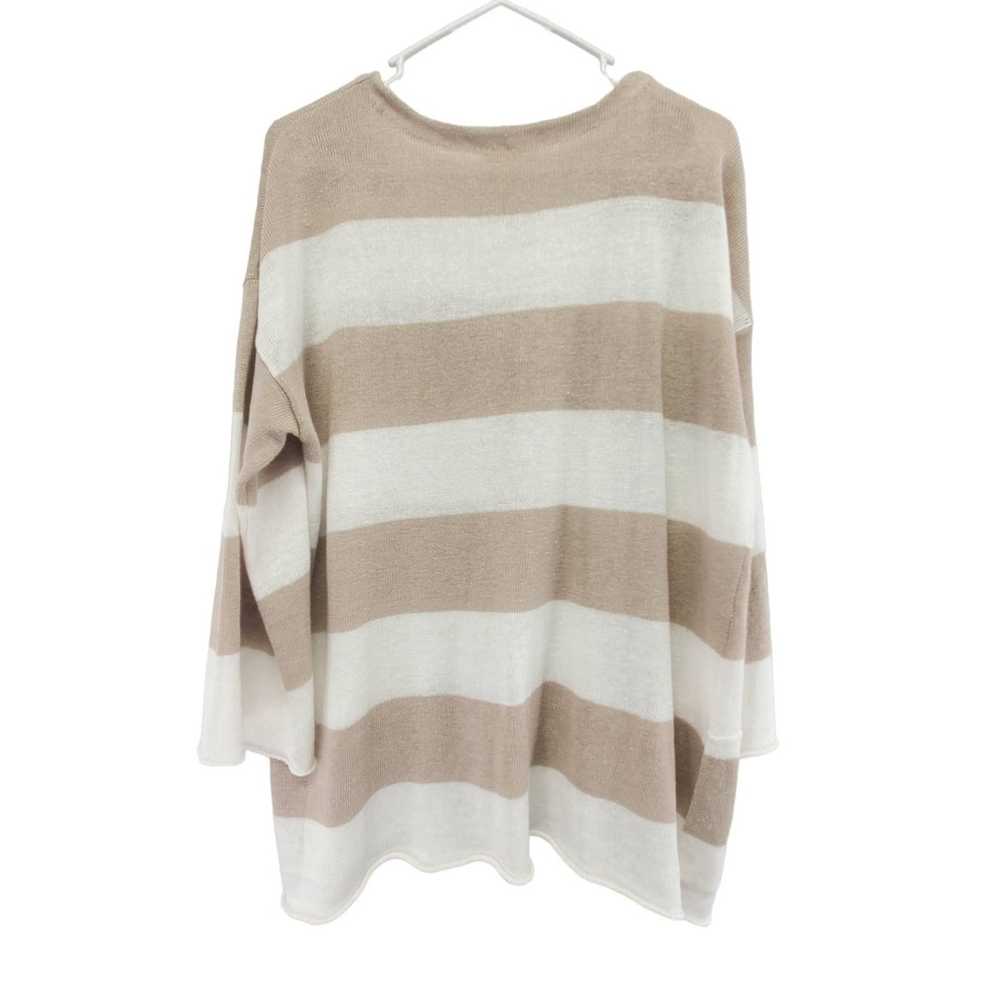 Eileen Fisher Eileen Fisher Organic Linen Striped… - image 2