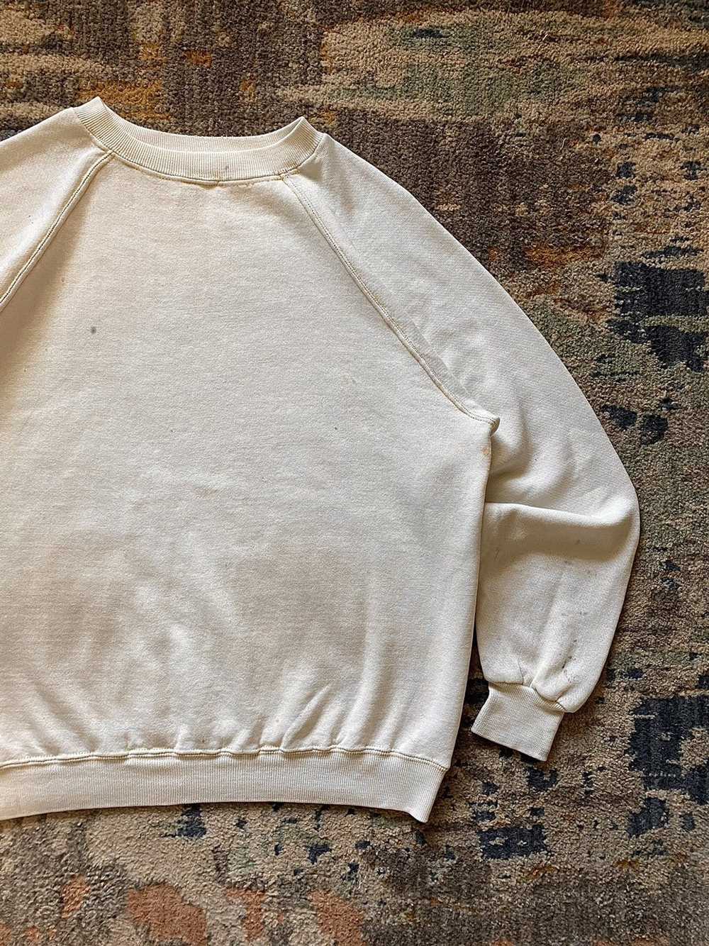 Vintage 1960’s contrast stitch Ragland sweatshirt - image 2