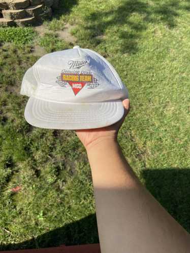 Vintage Vintage miller racing beer hat