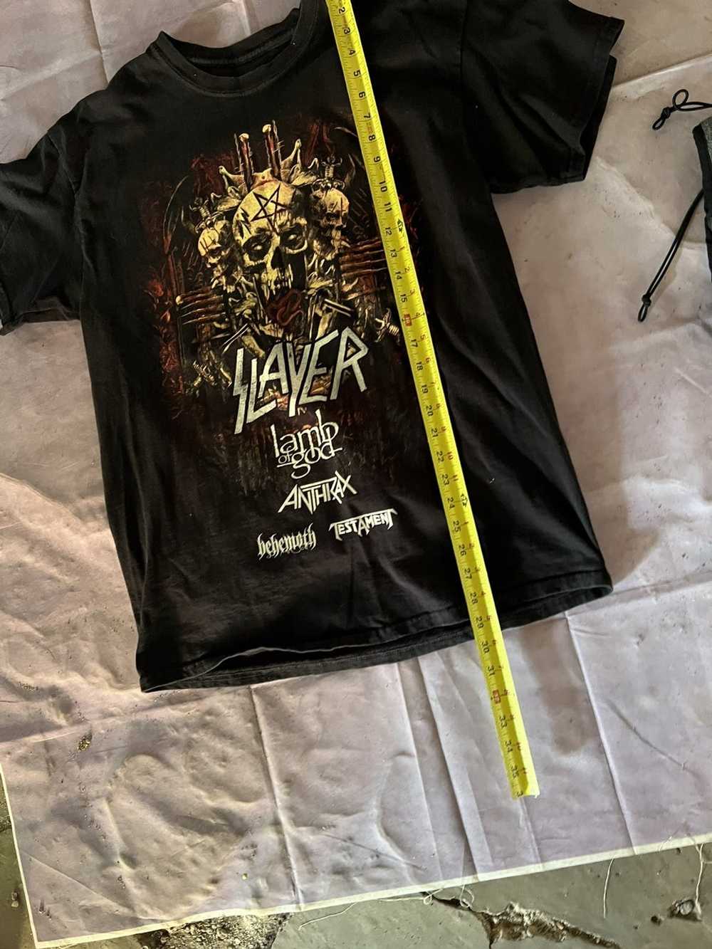 Band Tees Slayer Band Tee Shirt - image 6