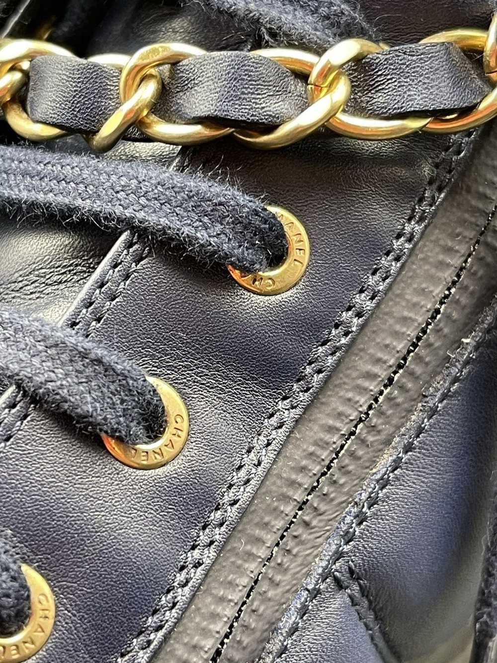 Chanel Chanel Gold Chain Sneaker - image 9