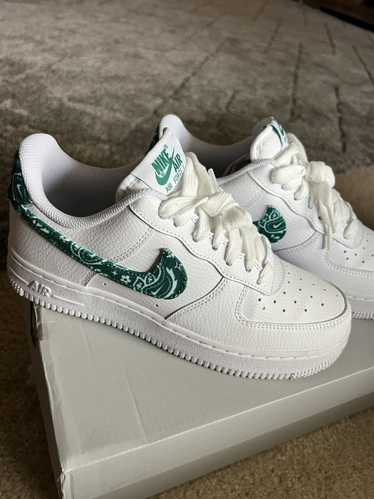 Nike Green Paisley AF1 ‘07 Ess