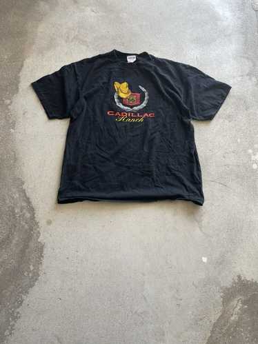 Vintage Vintage Cadillac Ranch Cowboy hat t shirt