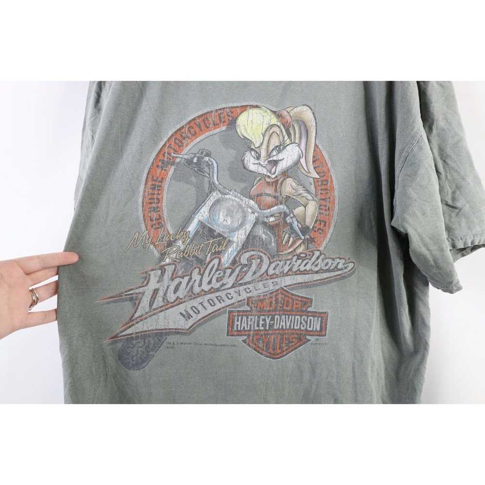 Harley Davidson × Vintage Vintage Faded Harley Da… - image 4