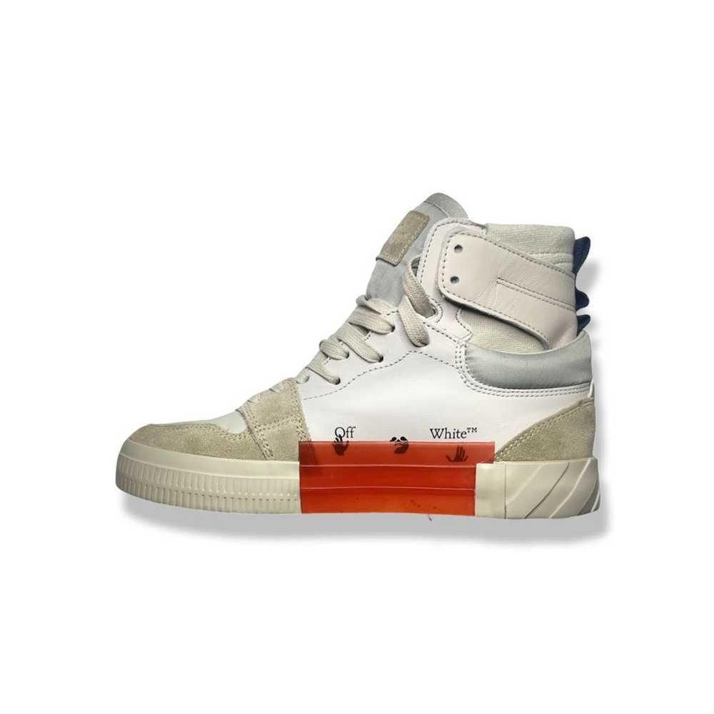 Off-White Off-White Vulcanized Leather Hightop Sn… - image 2