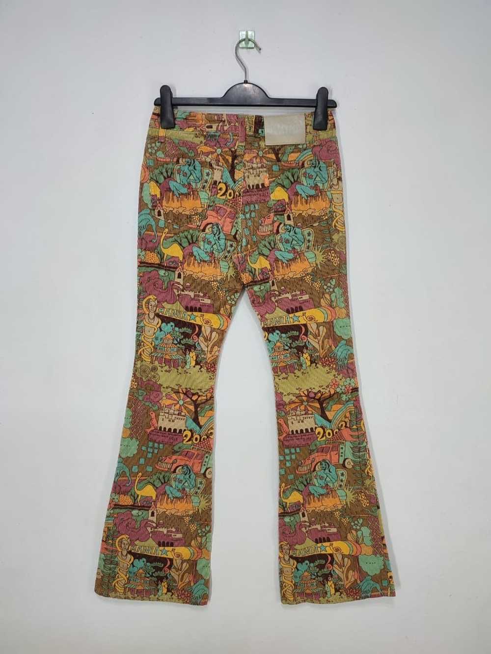 Vintage *Vintage Mash Mania Pop Art Corduroy Trou… - image 2