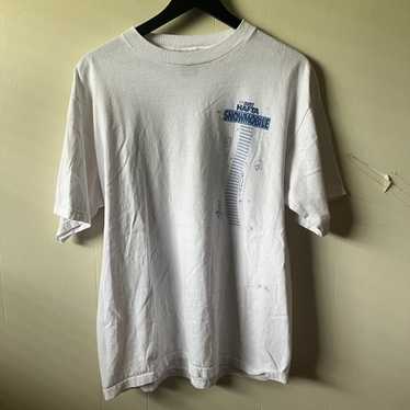 Vintage Just Hafta Watch Sports Coed Sportswear White T-Shirt: XL