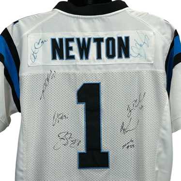 Cam Newton Signed Carolina Panthers (Home White) Jersey JSA