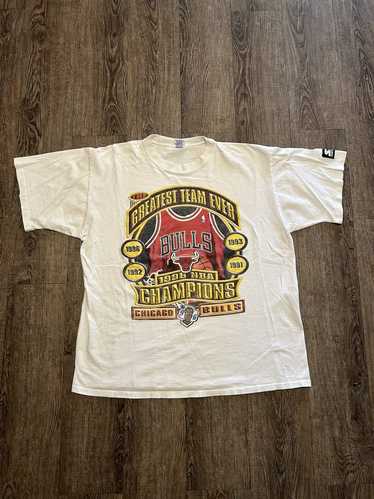 Wyco Vintage 1996 Chicago Bulls Greatest Team Ever Shirt